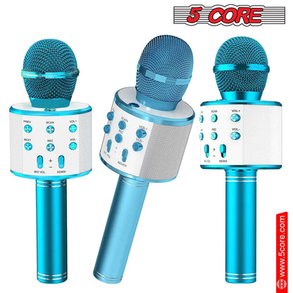 5Core Wireless Karaoke Microphone Bluetooth Mic Portable Handheld Microfonos Inalambricos by Anti Spier