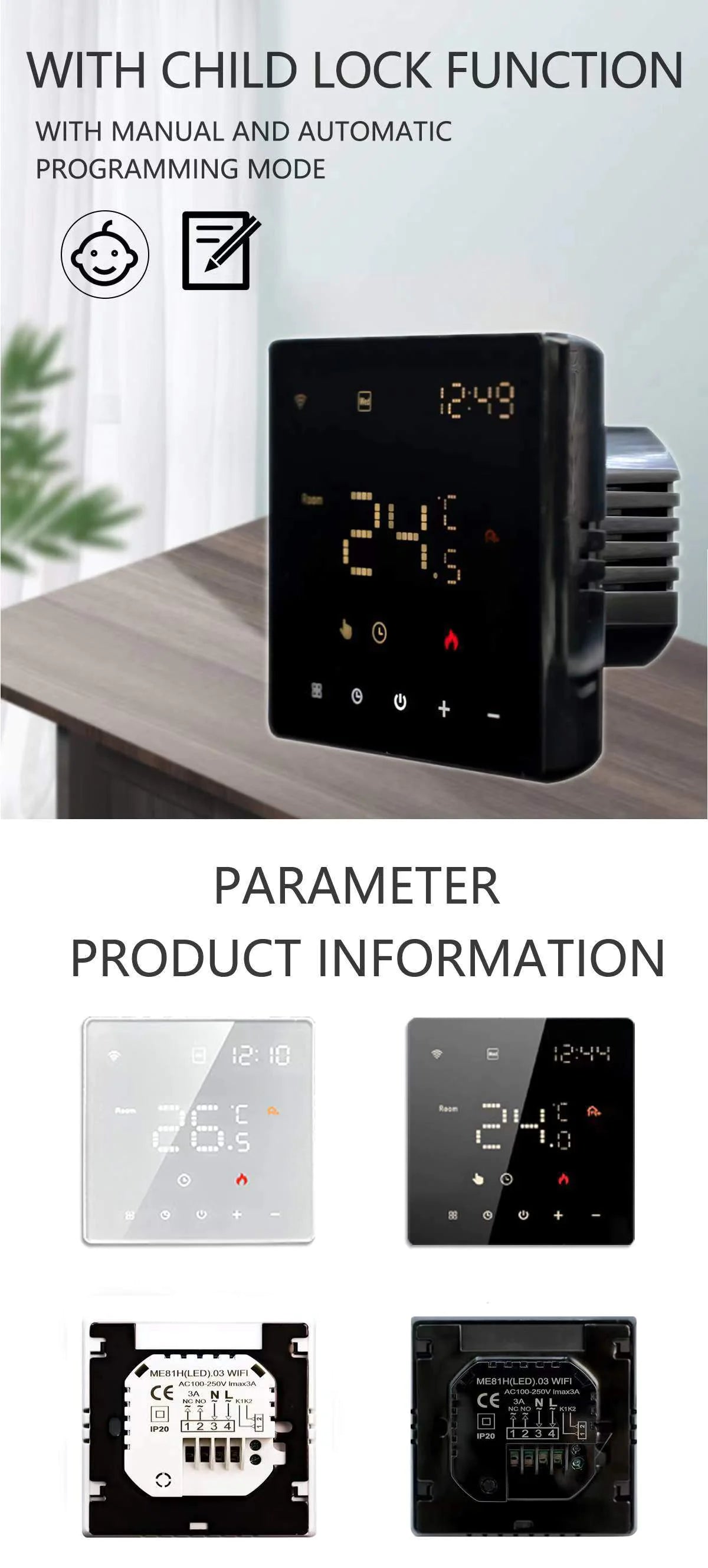Wi-Fi Thermostat by Anti Spier