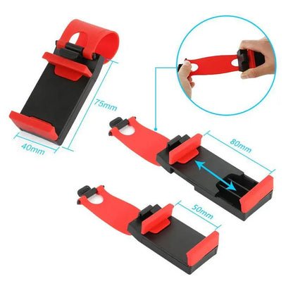 Steering Wheel Universal Smartphone Holder by Anti Spier