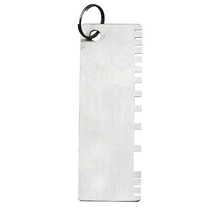 2PCS Thickness Gage Sheet Metal Gauge Measuring Tool Wire Gauge Stainless Steel by Anti Spier