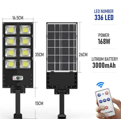 New Solar Double Row Street Light by Anti Spier