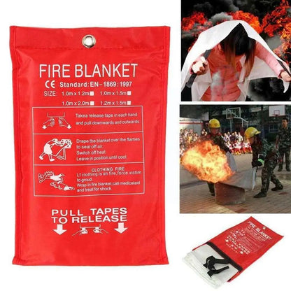 Fire Blanket Emergency Fiberglass Cloth by Anti Spier