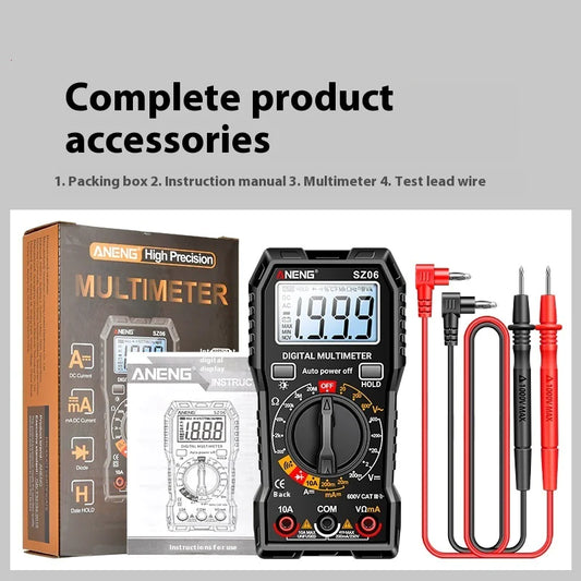 High-Precision Digital Multimeter by Anti Spier