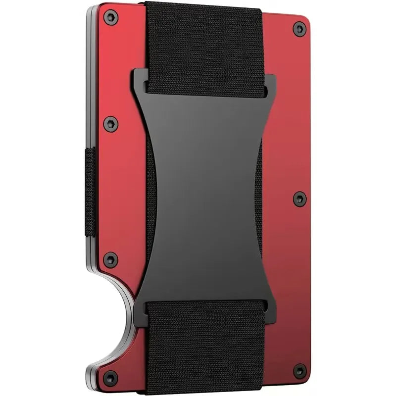 New Metal Card Bag Carbon Fiber Wallet Wallet RFID Anti-theft Swiping Blocking Technology by Anti Spier