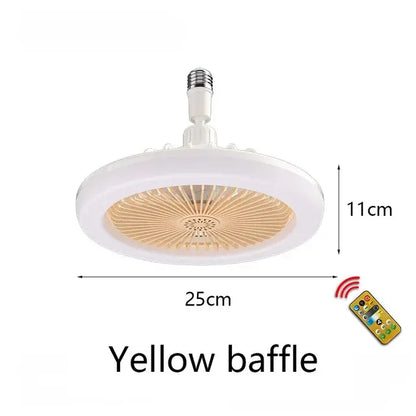 Remote-Controlled Ceiling Lamp Fan by Anti Spier