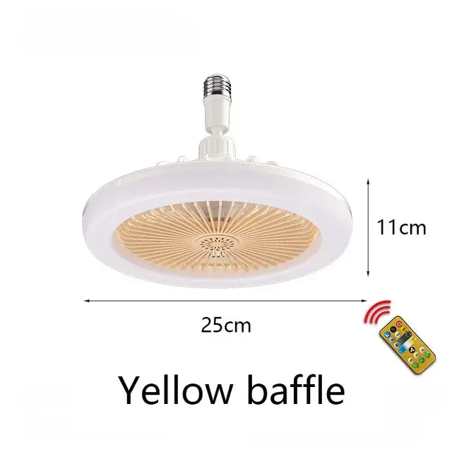 Remote-Controlled Ceiling Lamp Fan by Anti Spier