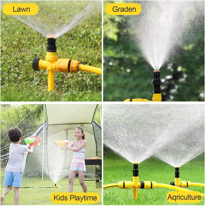 360° Rotation Auto Irrigation System Garden Lawn Sprinkler Patio Save Water USA by Anti Spier
