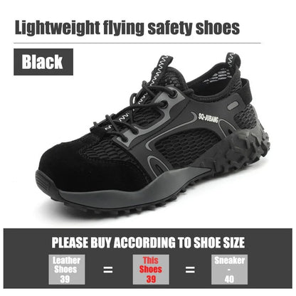 Anti-collision and Anti-smashing Breathable Safety Shoes by Anti Spier