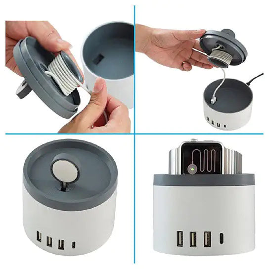 Homebase Charging Station For Gadgets And Smart Watches by Anti Spier