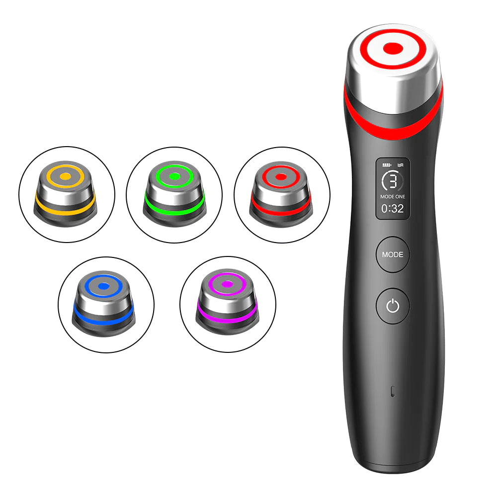 Color Light Microcurrent Vibration Massager by Anti Spier