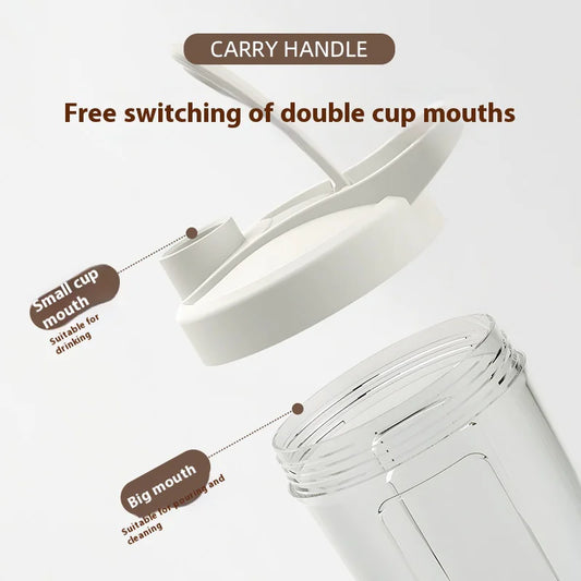 400ML Electric Protein Shaker Bottle by Anti Spier