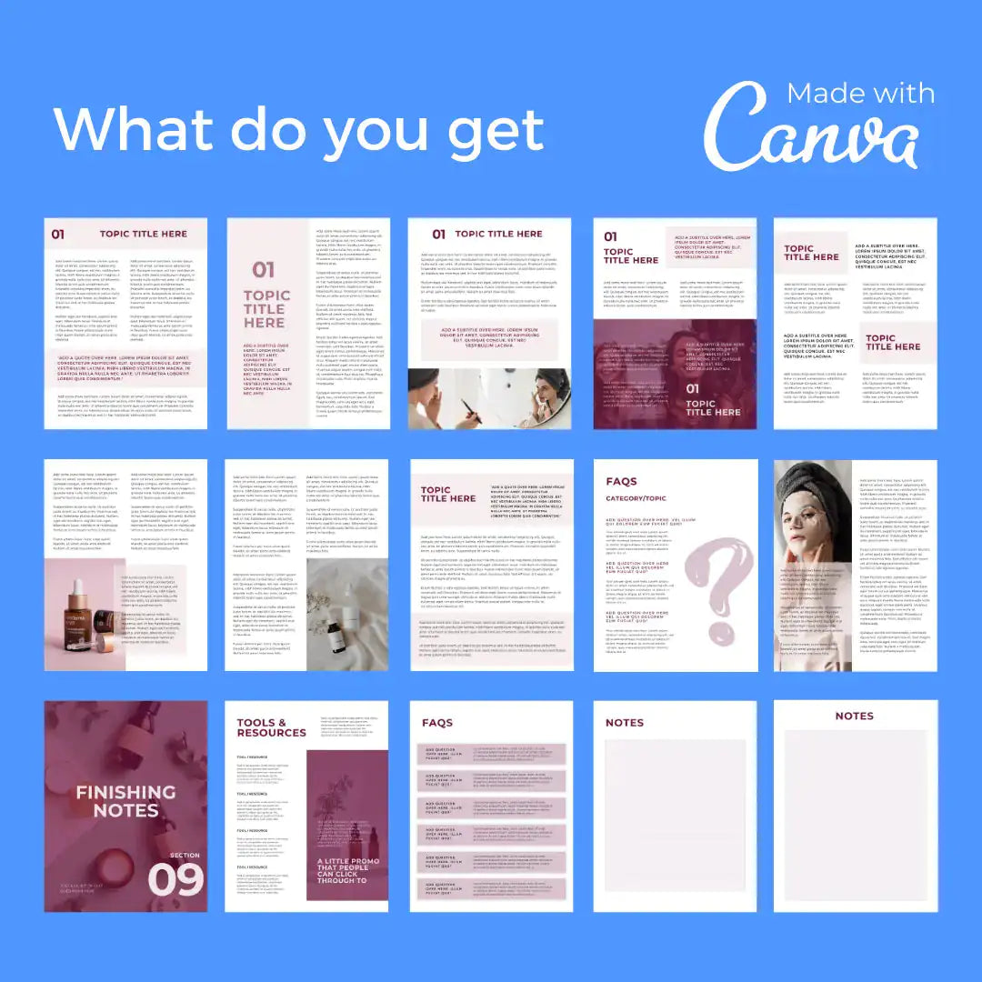 Downloadable Beauty Business Plan 100 Template by Anti Spier