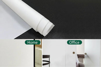 Frosted Glass Privacy Window Film for Offices - Static Cling Light Control by Anti Spier