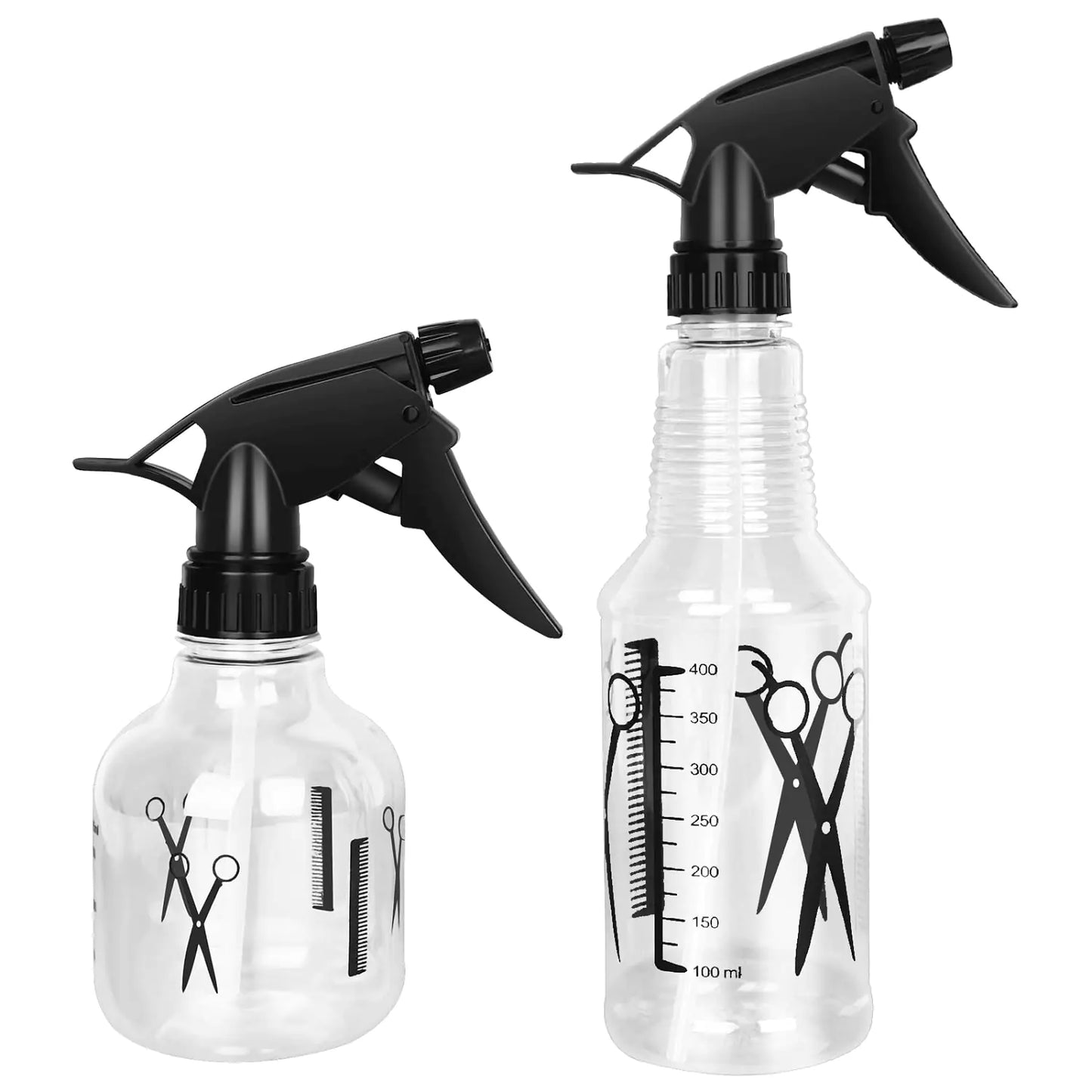 Mister Spray Bottle, 250ml & 500ml Adjustable Spray Storage Container for Hair, Plant and Home Cleaning 250ml & 500ml Bottle by Anti Spier