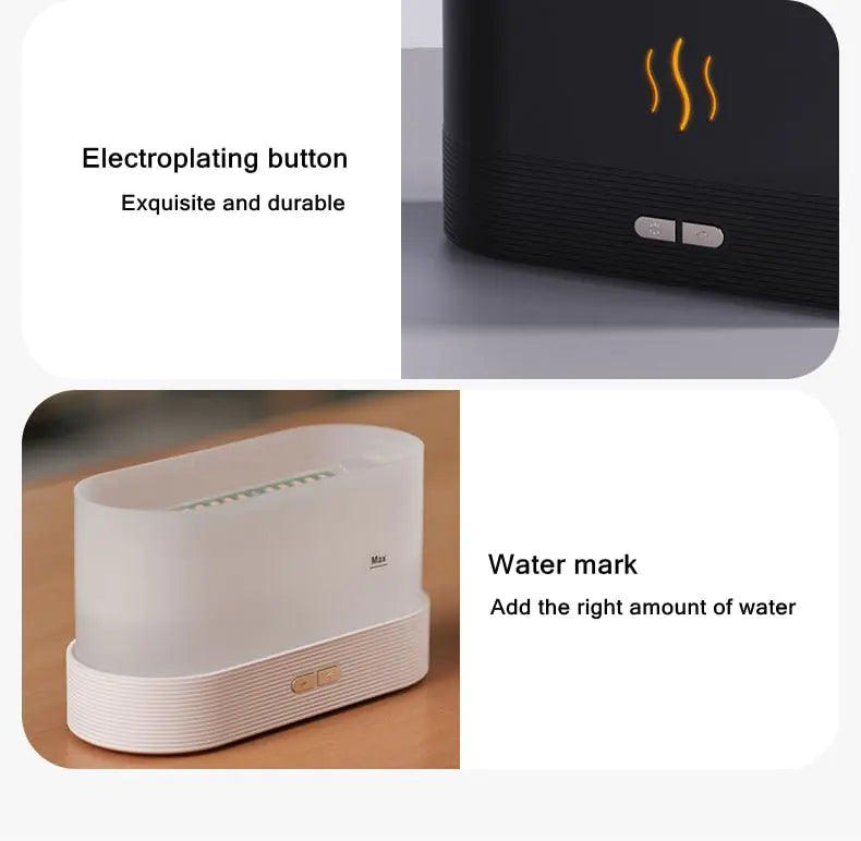Ultrasonic Usb Fire Essential Oil Aroma Diffuser by Anti Spier