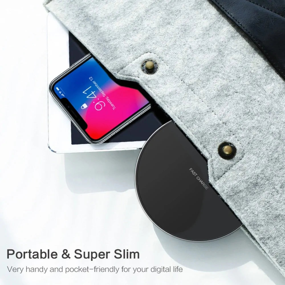 20W Qi Wireless Charger: Fast Charging for iPhone, Samsung, Xiaomi, Huawei, and More! by Anti Spier