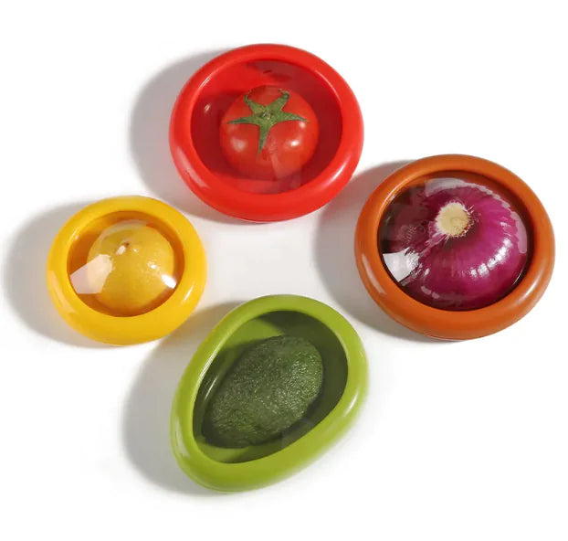 Clear Fresh Fruit & Vegetable Storage Box Set by Anti Spier