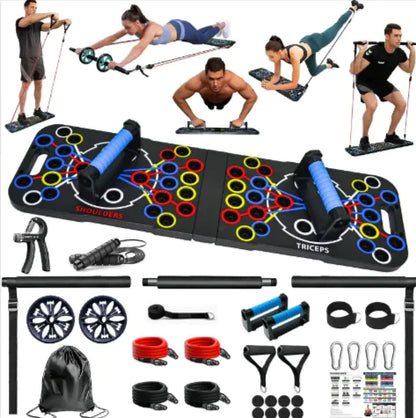 54-Hole Multi-Functional Push-Up Board by Anti Spier