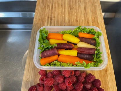 5 Pack Stackable Food Storage Containers Airtight & Leakproof Set Snap Lock Lids by Anti Spier