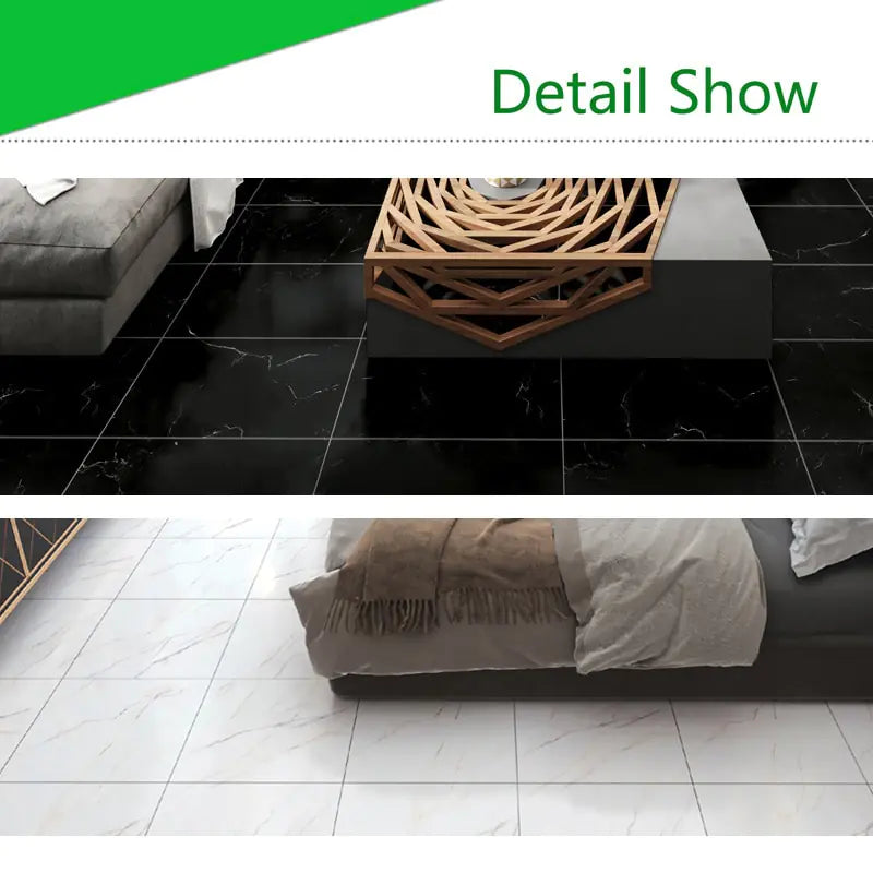 Thick Self-Adhesive Marble Floor Stickers by Anti Spier