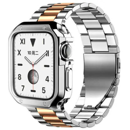 Stainless Steel For Apple Watch iWatch Band 8 7 6 5 4 3 2 SE 38/41/40/42/44/45mm by Anti Spier