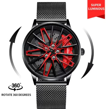 360° Rotate Wheel Watches For Men by Anti Spier