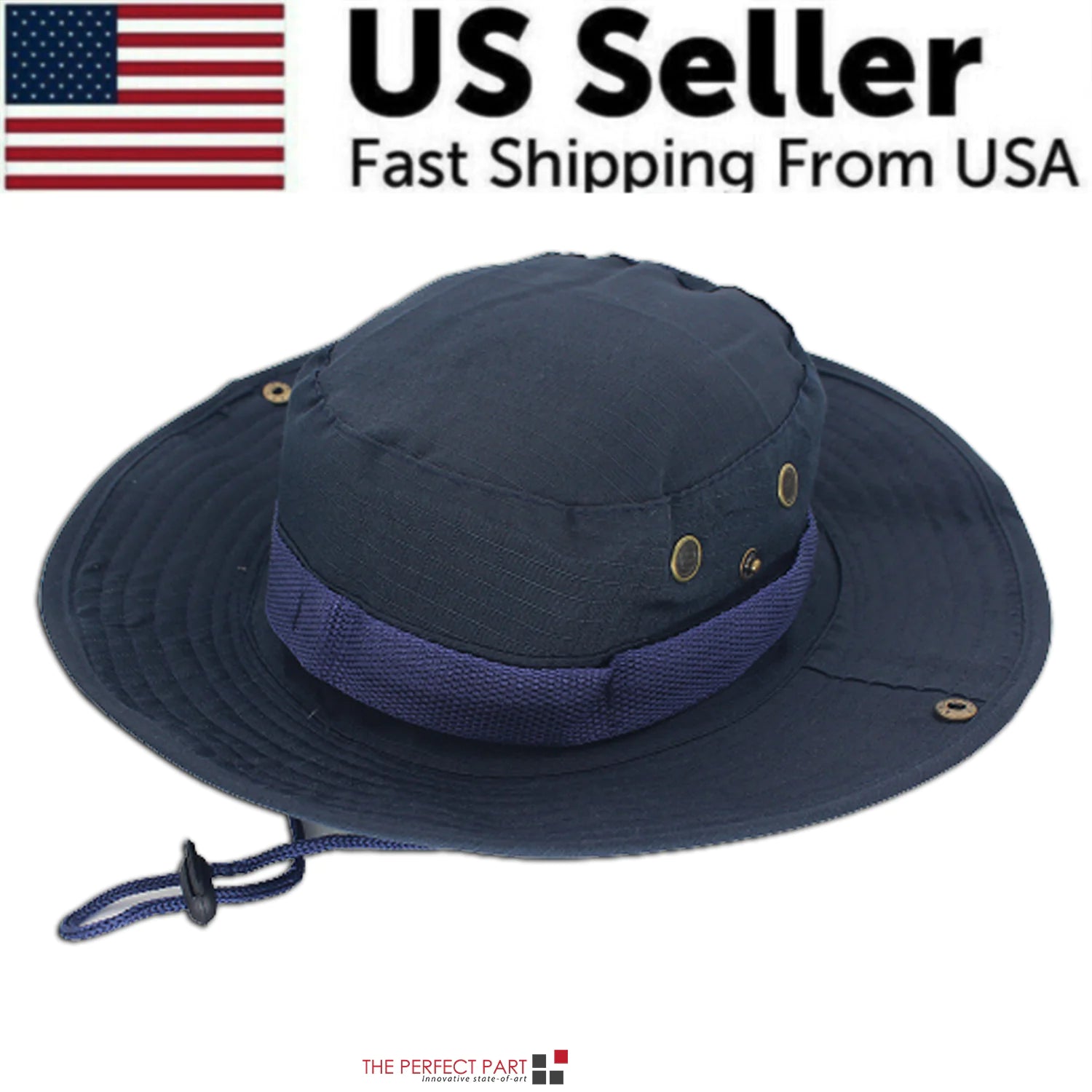 Wide Brim Sun Hat UV Protection Bucket Cap For Hiking Camping Fishing Safari Men by Anti Spier