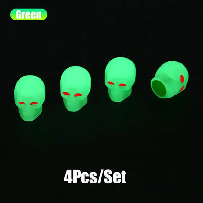 Glow in The Dark Tire Valve Caps by Anti Spier