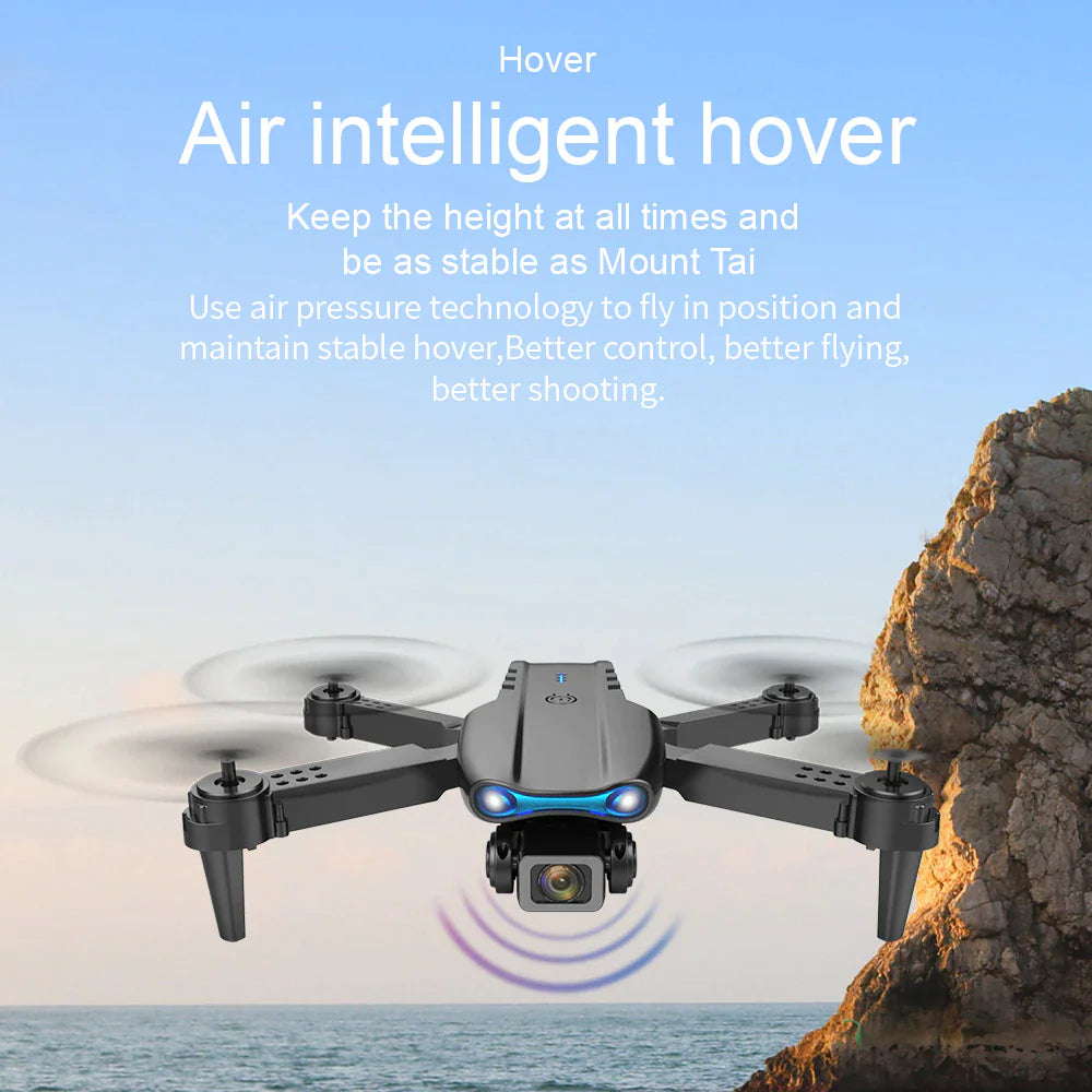Drones Quadcopter 5G 4K GPS Drone X Pro with HD Dual Camera WiFi FPV Foldable RC by Anti Spier