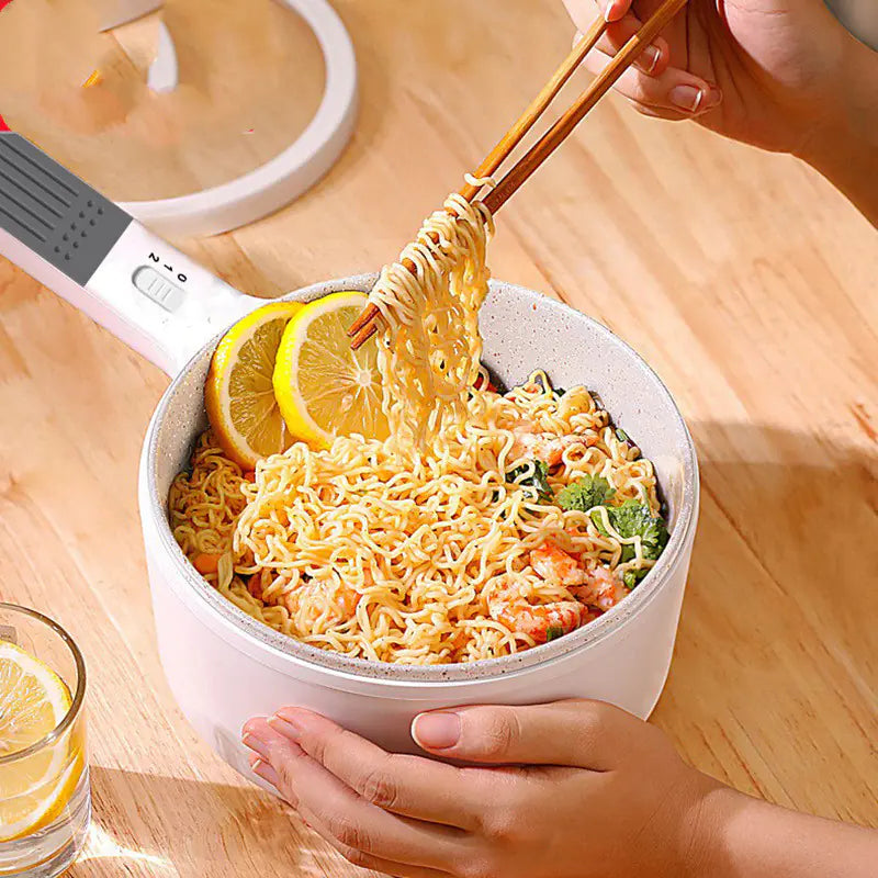 Multi-Functional White Electric Cooker for Students by Anti Spier