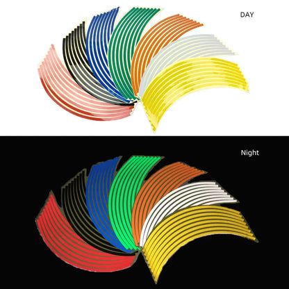 Wheel Stickers Tire Reflective by Anti Spier