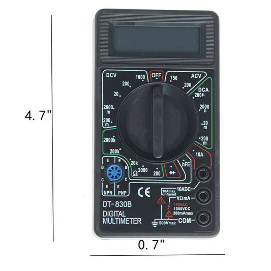 7 Fn Digital Multimeter AC DC Voltage Volt 10 Amp Current Resistance Ohm Meter by Anti Spier