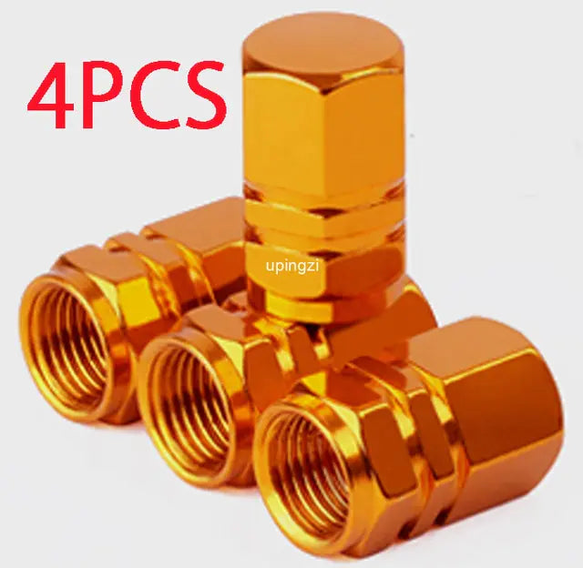 Aluminum Alloy Car Wheel Tire Valve Caps by Anti Spier