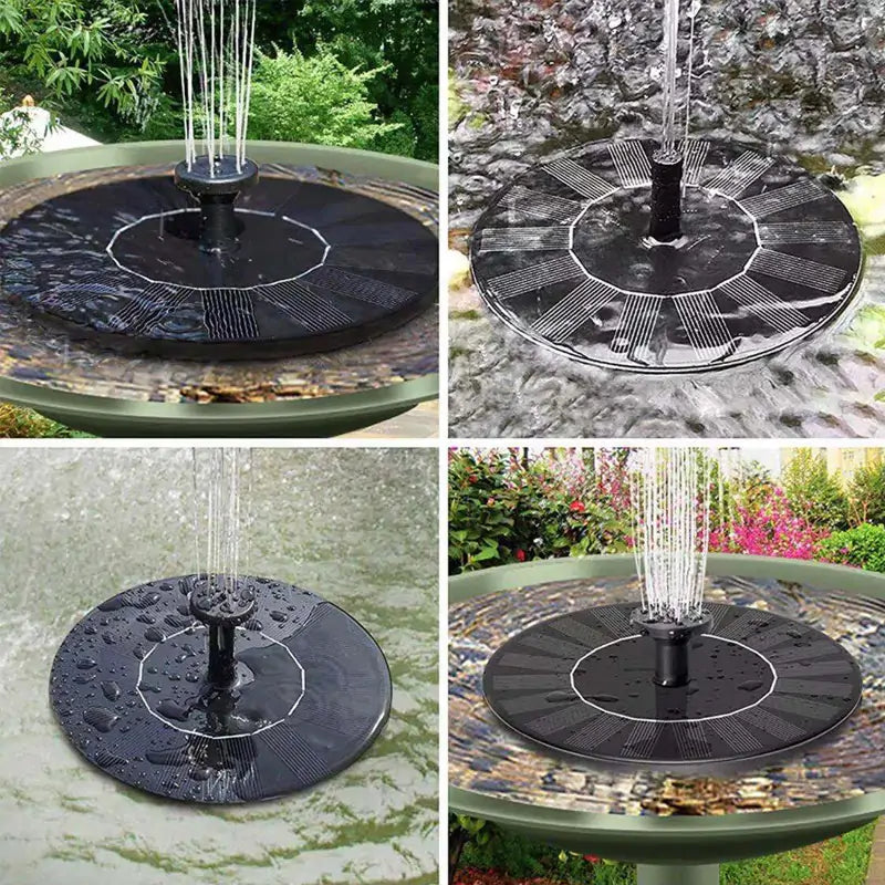 Solar Water Fountain by Anti Spier