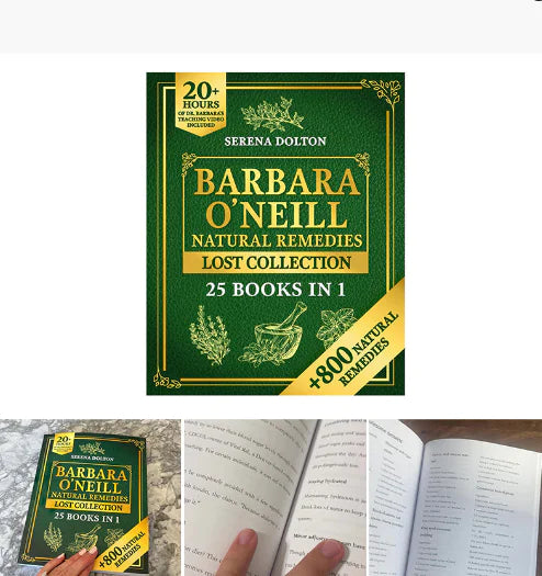 Barbara O'Neill Natural Remedies Collection Book (One) by Anti Spier