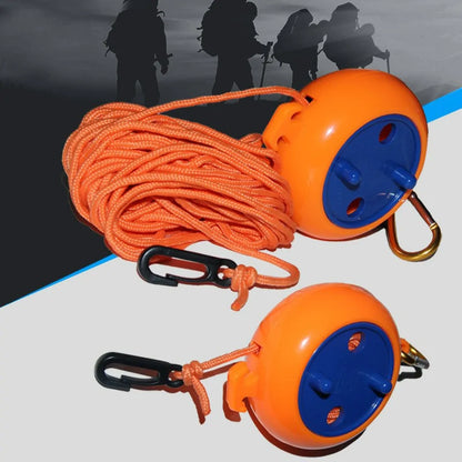 Camping Clothesline With Storage Case by Anti Spier