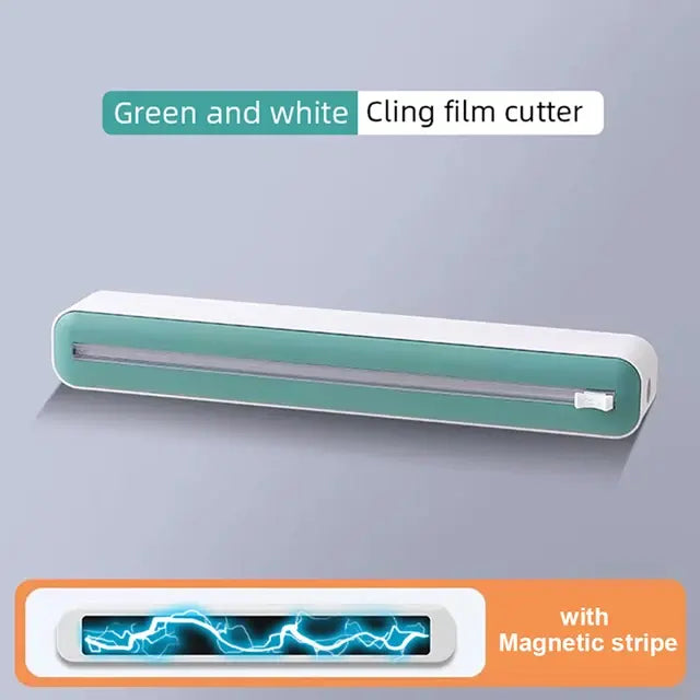 Food Film Dispenser with Magnetic Wrap by Anti Spier