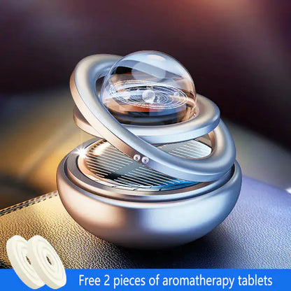 Solar Auto Rotating Ball Air Freshener by Anti Spier
