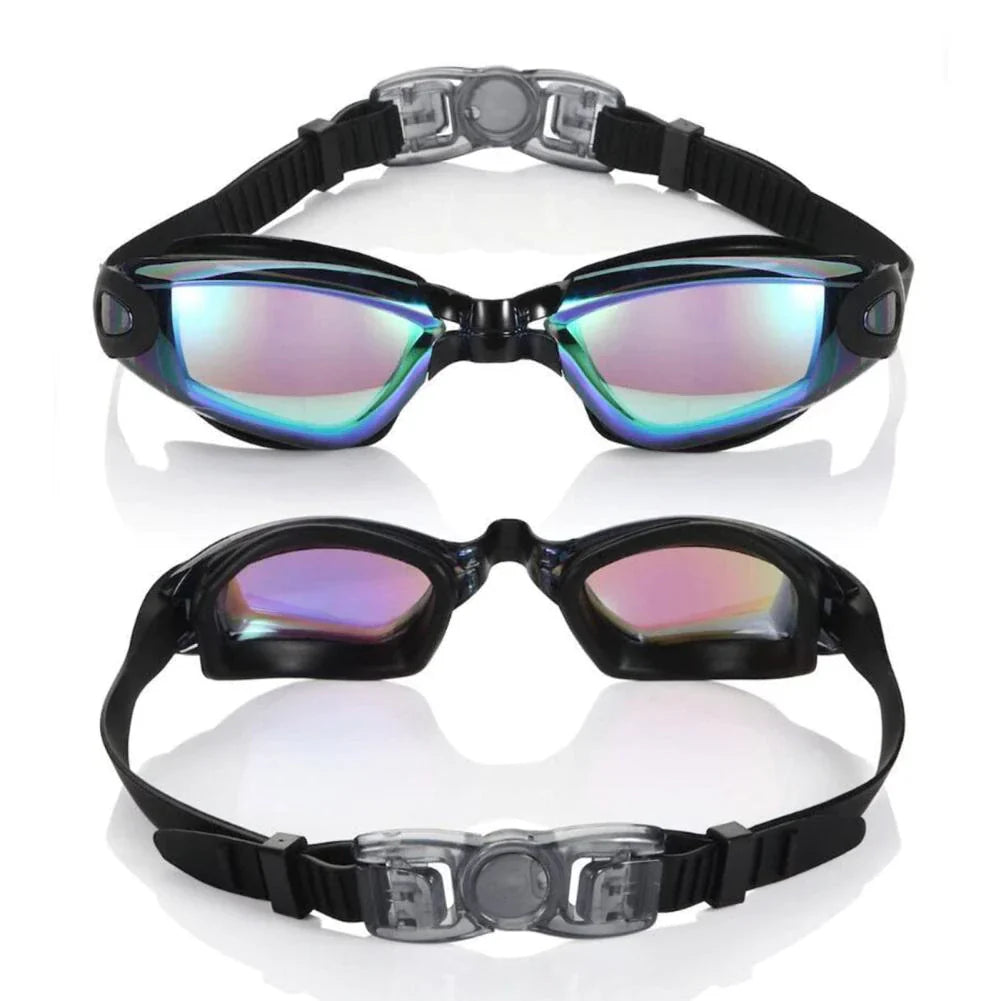 Clear Comfortable Swimming Goggles UV- Anti-Fog Swim Glasses Mirror Adult & Kids by Anti Spier