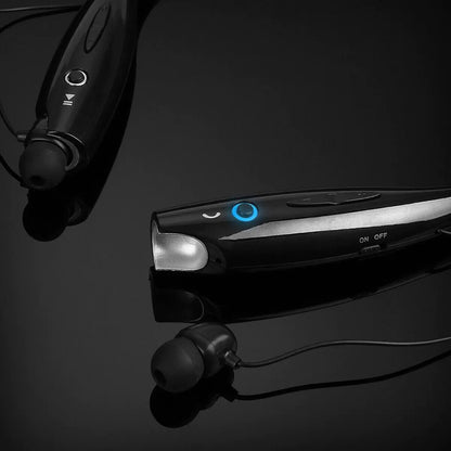 Bluetooth Neckband Wireless Headphones Mic Headset Stereo Earbuds Earphone by Anti Spier