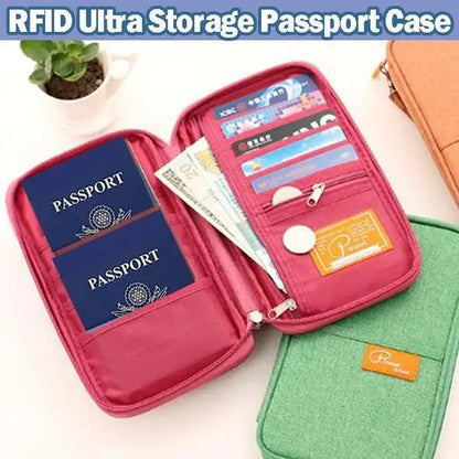 RFID Ultra Storage Passport Case by Anti Spier