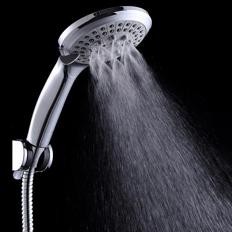 High Pressure Shower Head 5 Settings Handheld Shower Heads Spray With 5 FT Hose by Anti Spier
