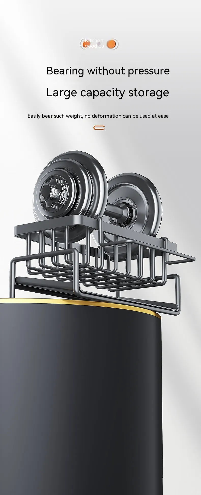 Multi-Functional Kitchen Sink Storage & Drainage Rack by Anti Spier