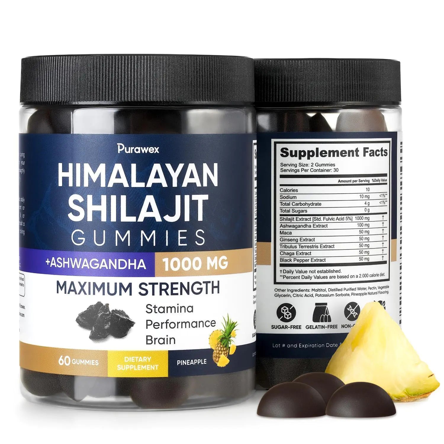 Shilajit Gummies 1000mg, Shilajit Gummies for Men and Women, Energy, Immunity by Anti Spier