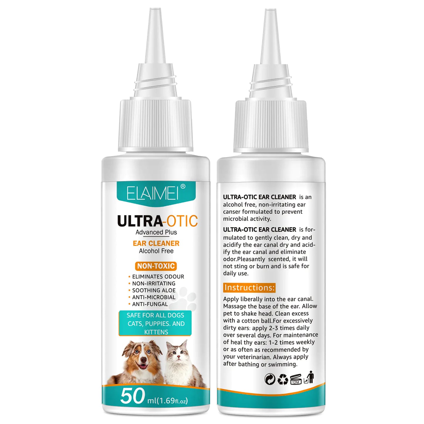 Pet Ear Cleaner 50ml by Anti Spier