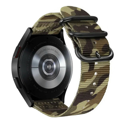 18mm 20mm 22mm Durable Military Woven Nylon Wrist Watch Band Quick Release Strap by Anti Spier