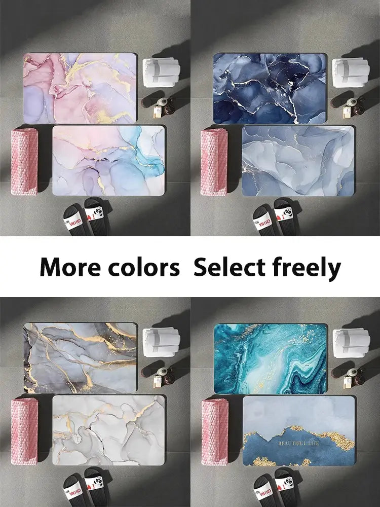 Luxury Coordinating Shower Mats-Polymers by Anti Spier