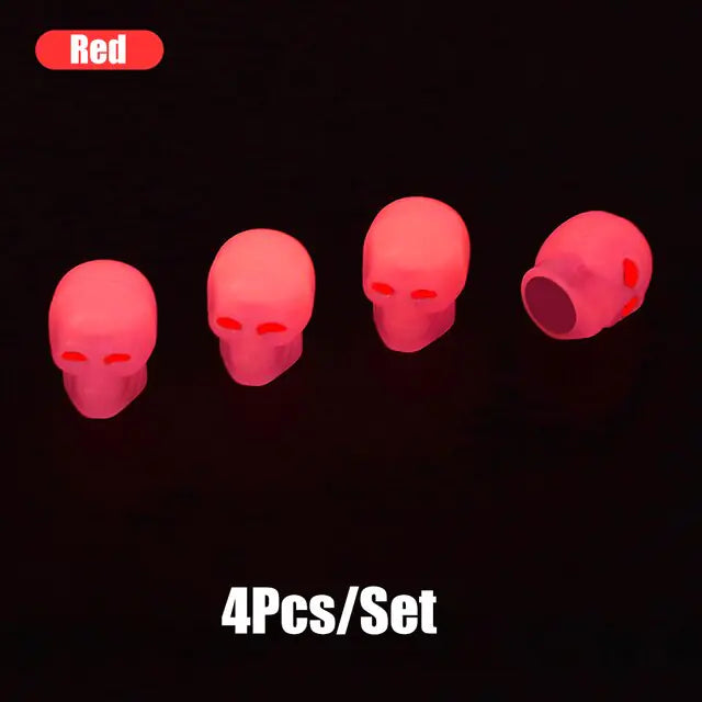 Glow in The Dark Tire Valve Caps by Anti Spier