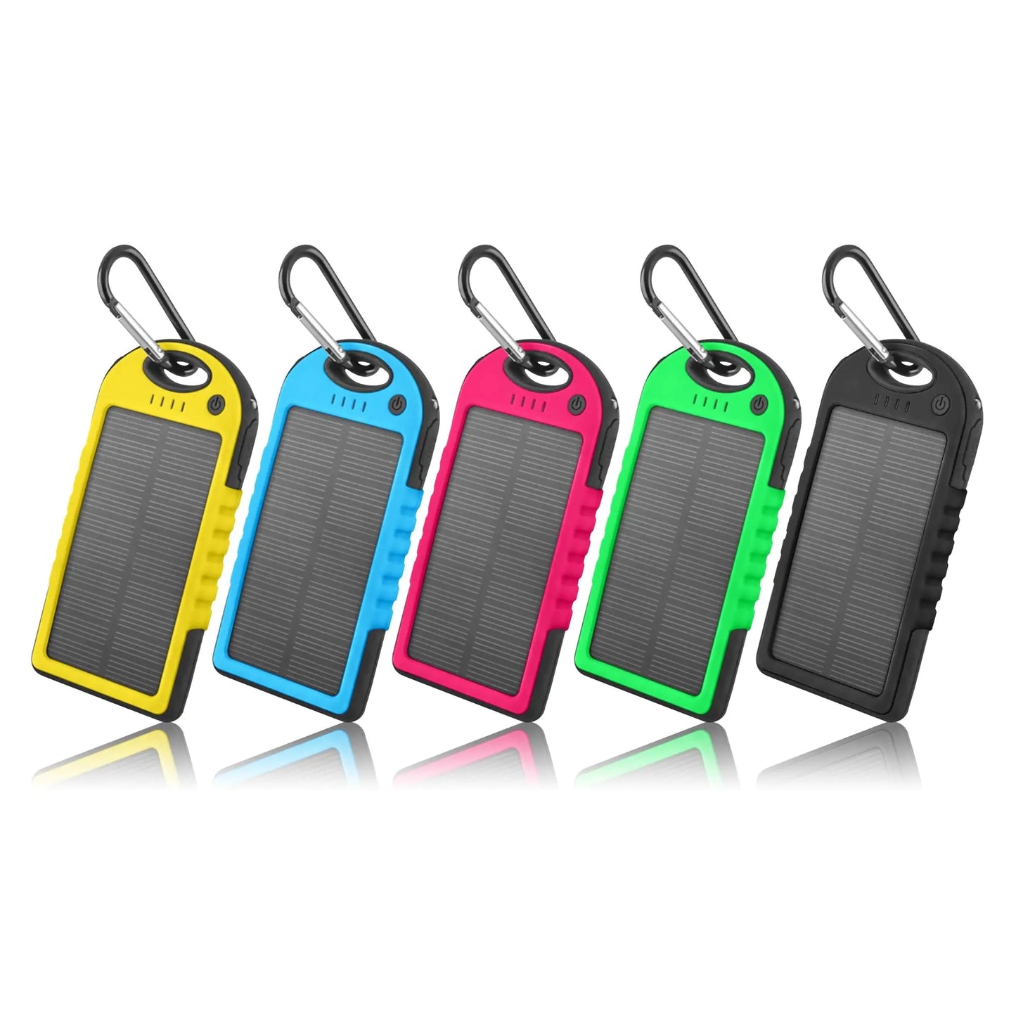 5000mAh Solar Power Bank Phone Charger (2-Pack) by Anti Spier