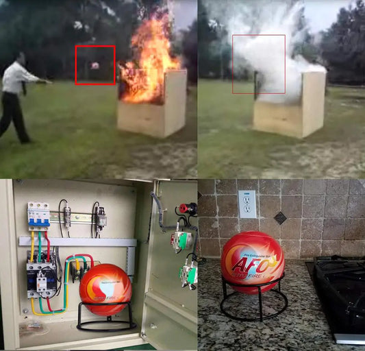 Fire Extinguisher Ball by Anti Spier
